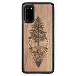 Wooden Case for Samsung Galaxy S20 Picea