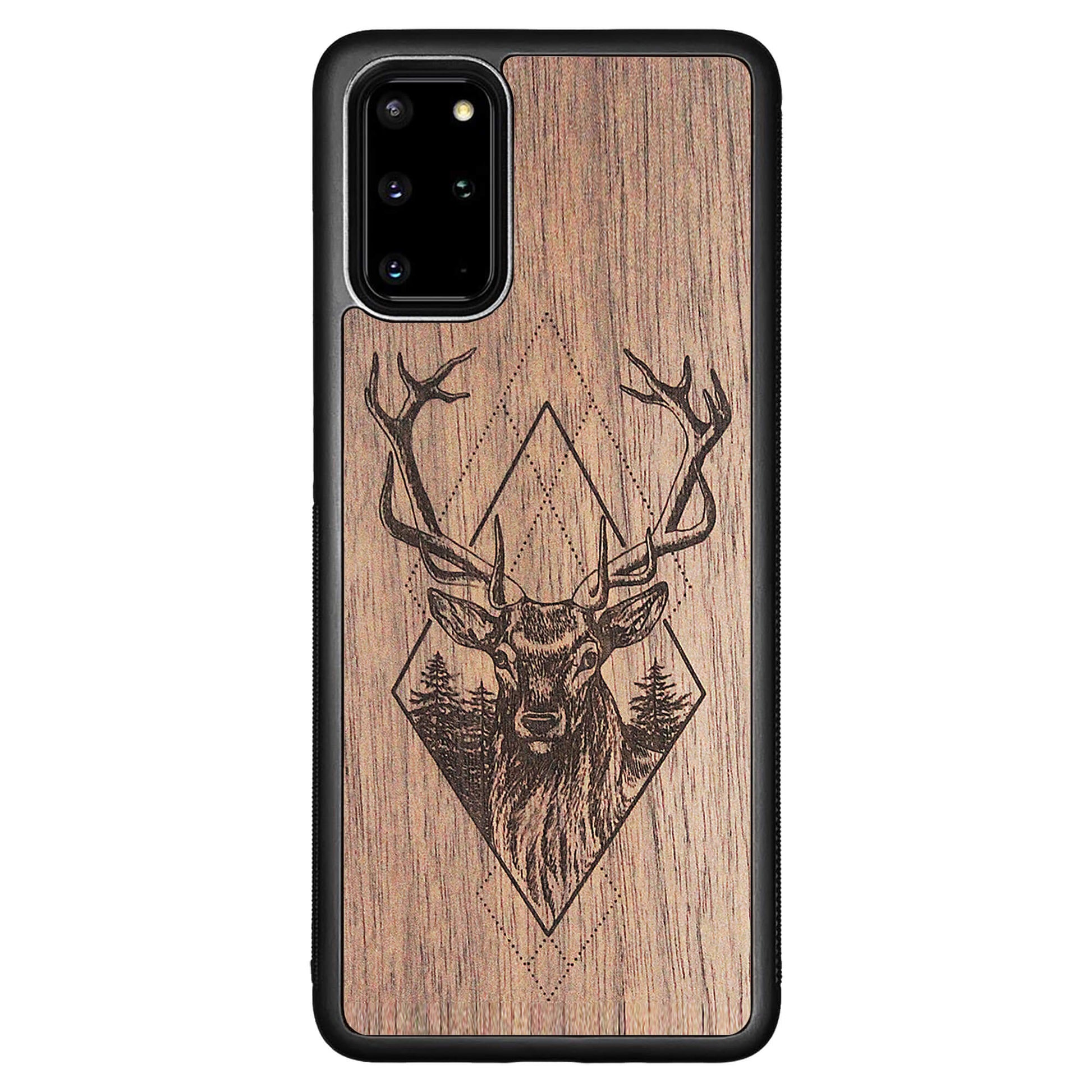 Wooden Case for Samsung Galaxy S20 Plus Deer