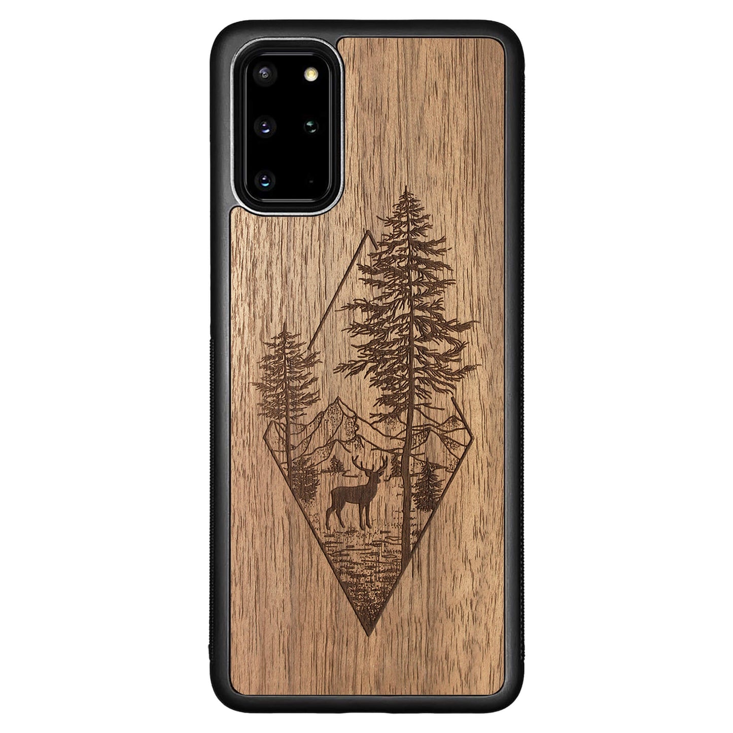Wooden Case for Samsung Galaxy S20 Plus Deer Woodland