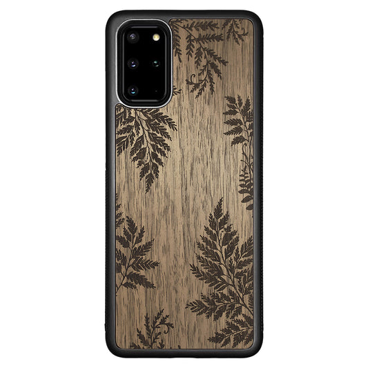 Wooden Case for Samsung Galaxy S20 Plus Botanical Fern
