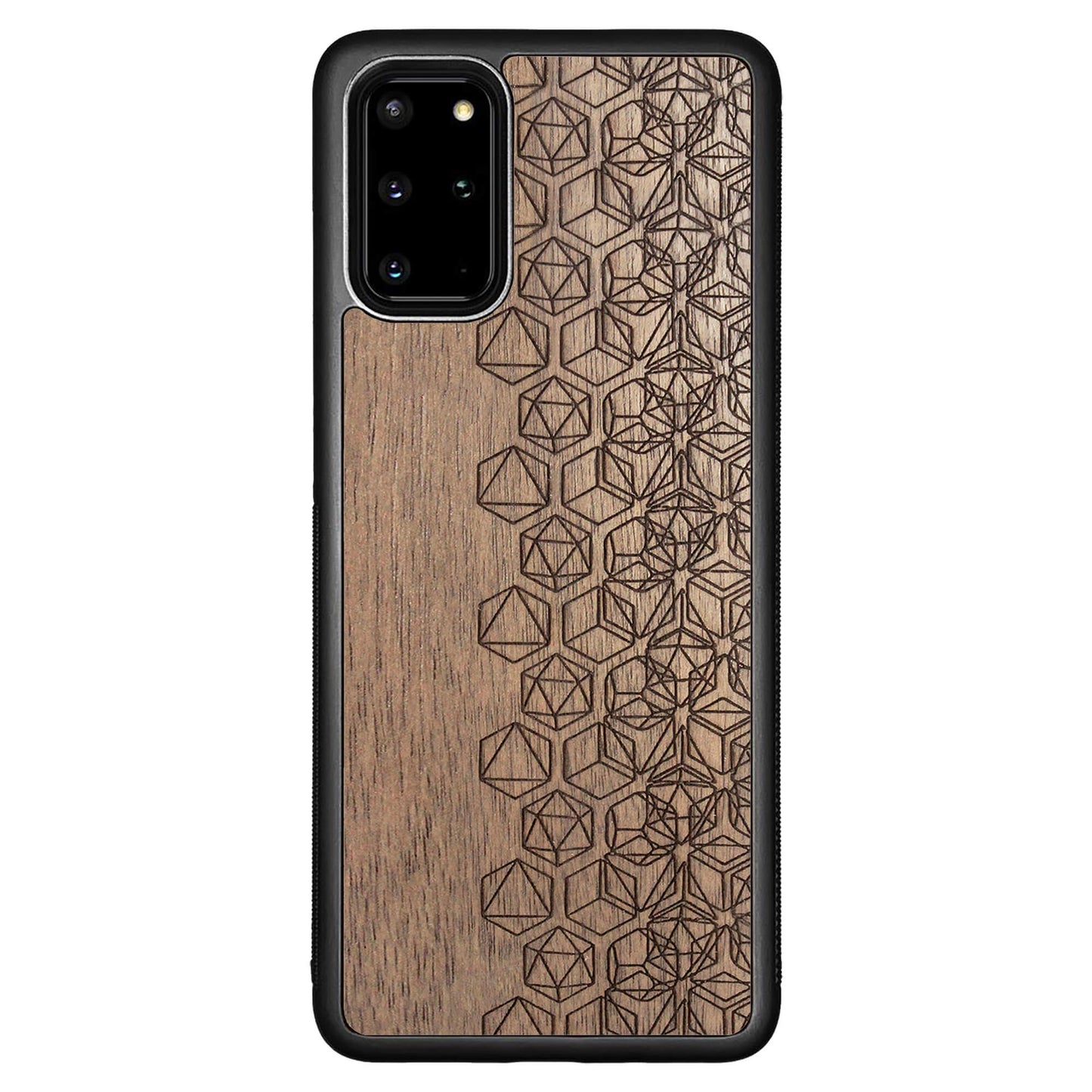Wooden Case for Samsung Galaxy S20 Plus Geometric