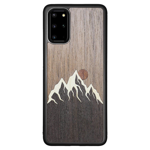 Wooden Case for Samsung Galaxy S20 Plus Mountain