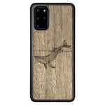 Wooden Case for Samsung Galaxy S20 Plus Whale