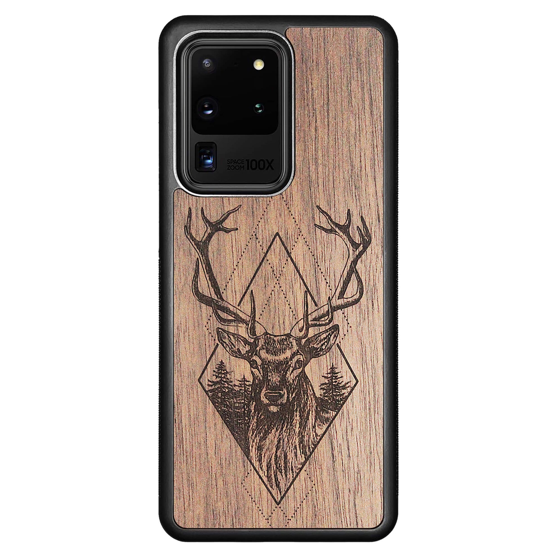 Wooden Case for Samsung Galaxy S20 Ultra Deer