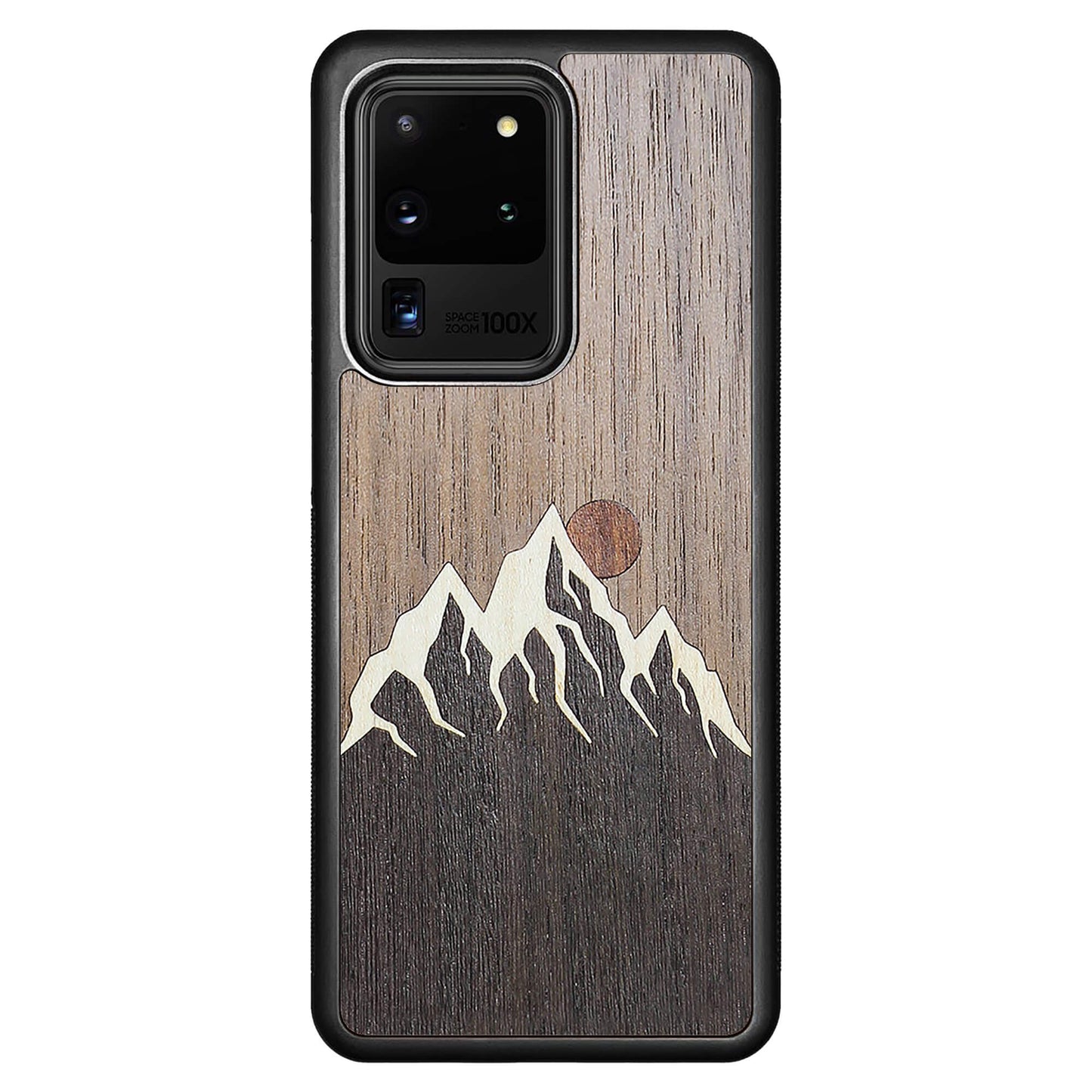 Wooden Case for Samsung Galaxy S20 Ultra Mountain