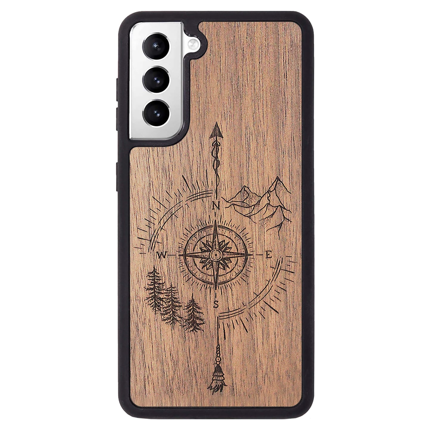 Wooden Case for Samsung Galaxy S21 Just Go