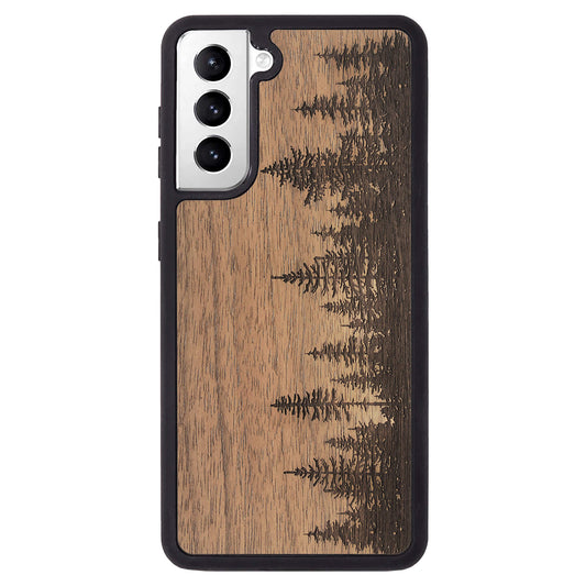 Wooden Case for Samsung Galaxy S21 Forest