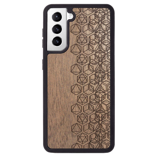 Wooden Case for Samsung Galaxy S21 Geometric
