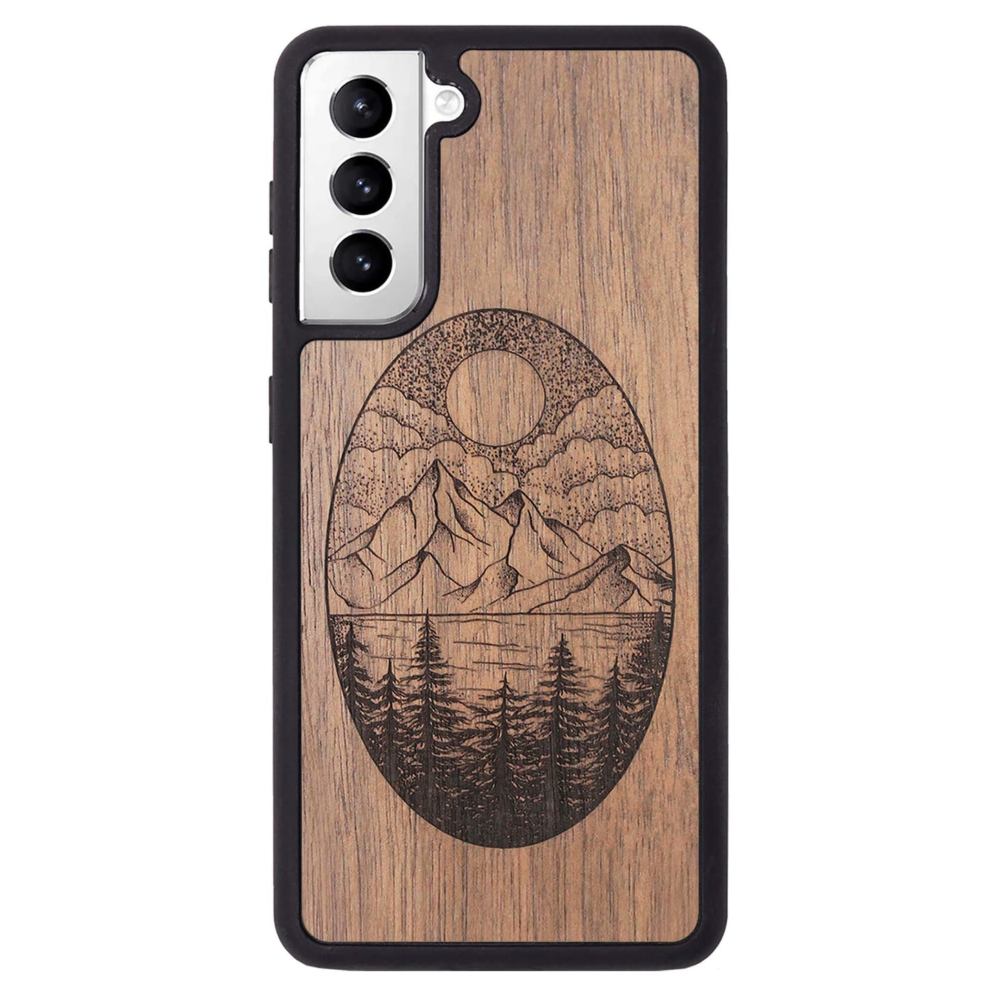 Wooden Case for Samsung Galaxy S21 Landscape