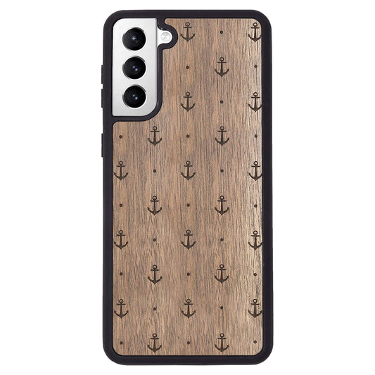 Wooden Case for Samsung Galaxy S21 Plus Anchor