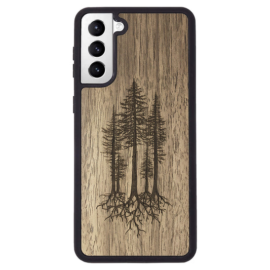 Wooden Case for Samsung Galaxy S21 Plus Pines