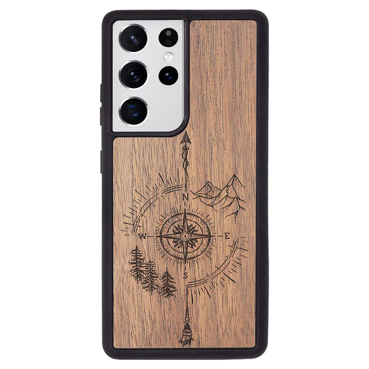 Wooden Case for Samsung Galaxy S21 Ultra Just Go