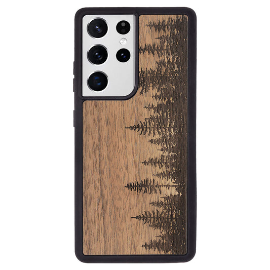 Wooden Case for Samsung Galaxy S21 Ultra Forest