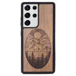 Wooden Case for Samsung Galaxy S21 Ultra Landscape