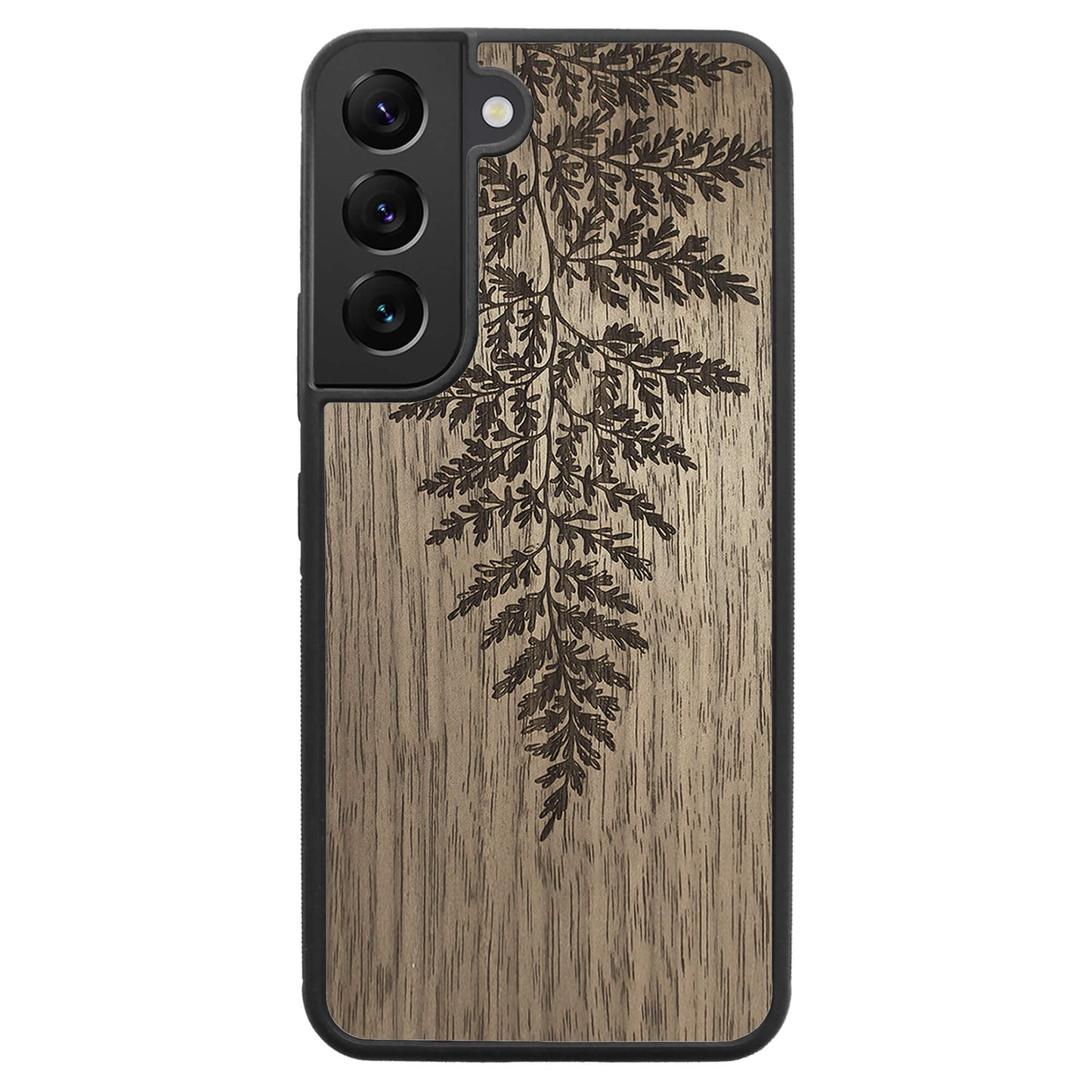 Wooden Case for Samsung Galaxy S22 Fern