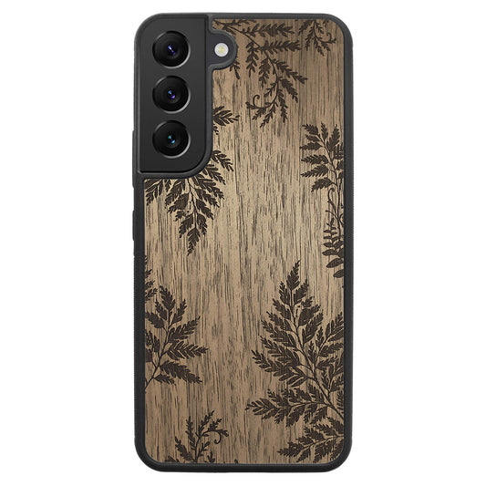 Wooden Case for Samsung Galaxy S22 Botanical Fern