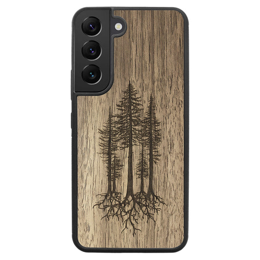 Wooden Case for Samsung Galaxy S22 Pines