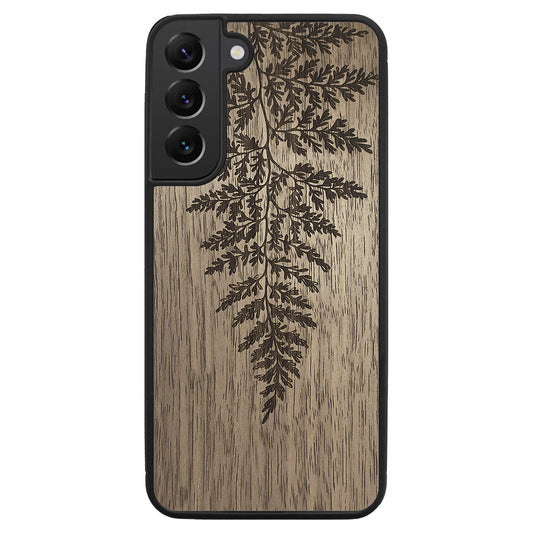 Wooden Case for Samsung Galaxy S22 Plus Fern