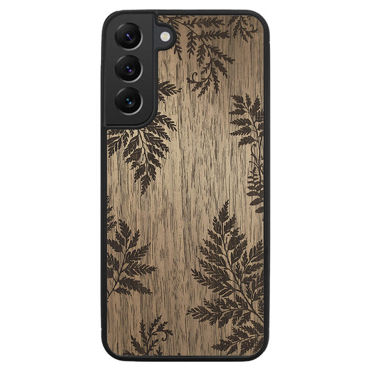 Wooden Case for Samsung Galaxy S22 Plus Botanical Fern