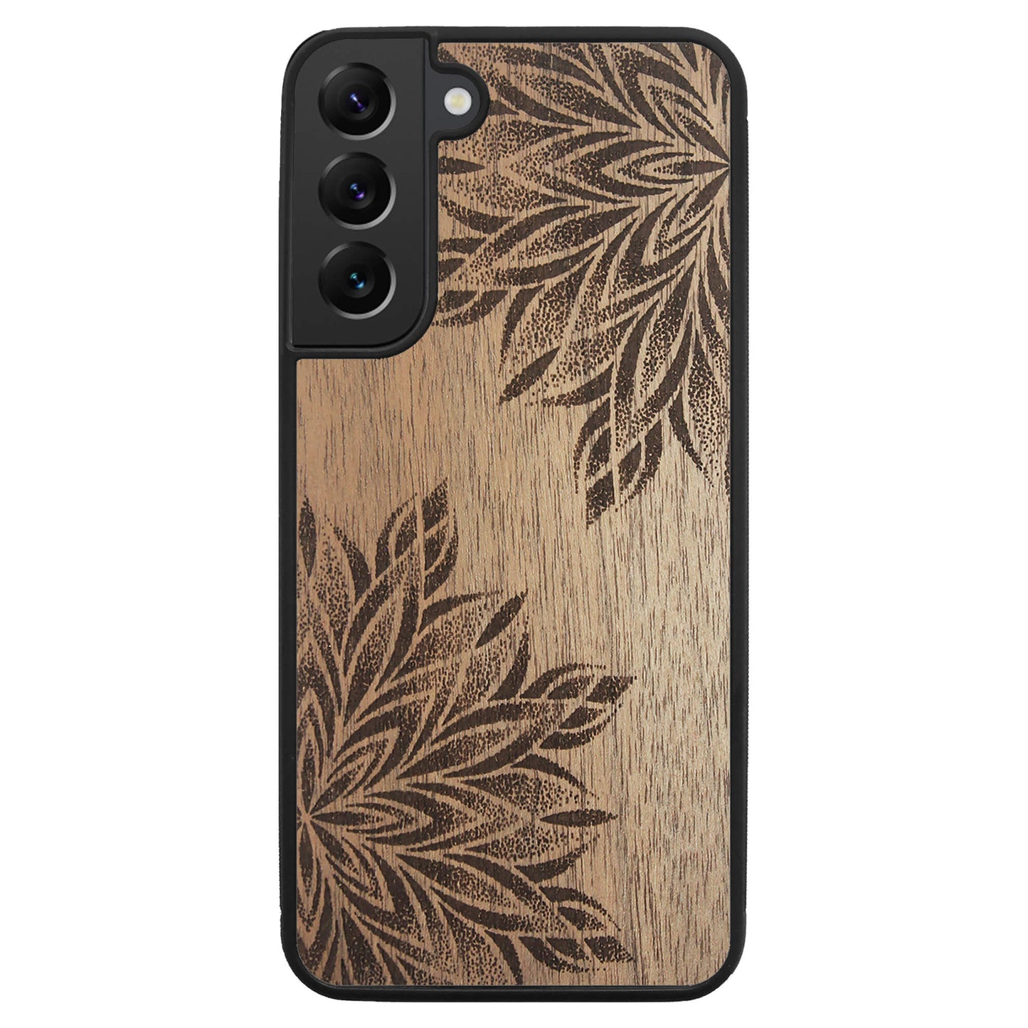 Wooden Case for Samsung Galaxy S22 Plus Mandala