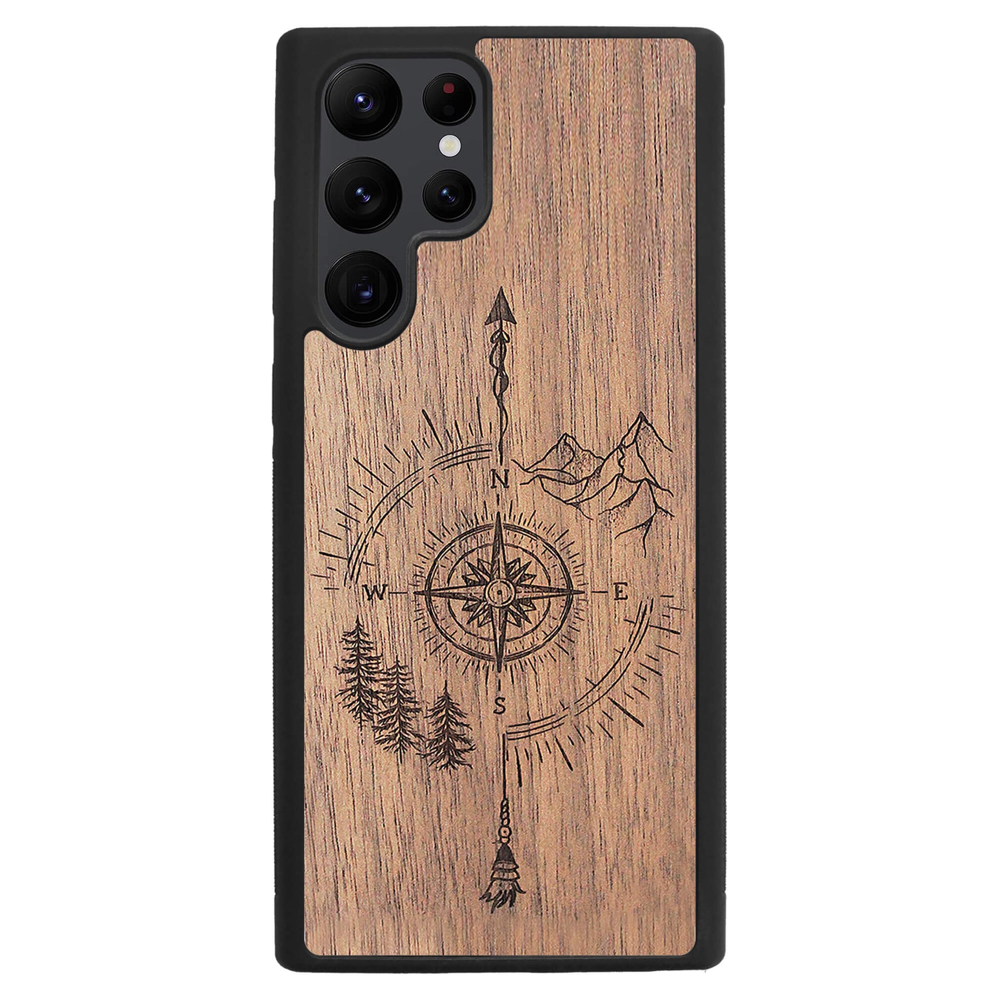 Wooden Case for Samsung Galaxy S22 Ultra Just Go