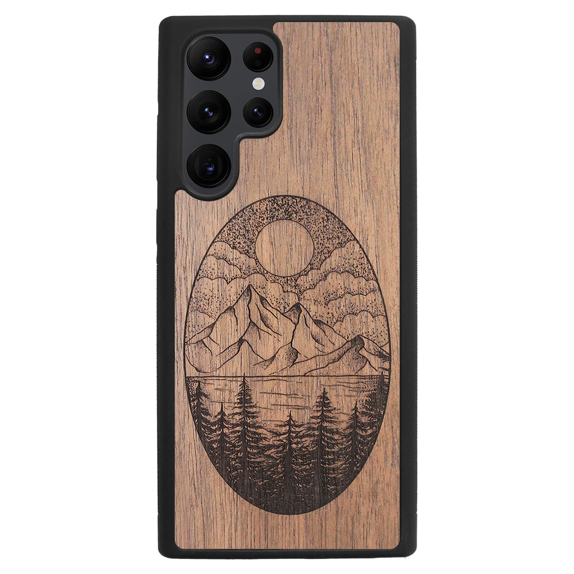 Wooden Case for Samsung Galaxy S22 Ultra Landscape