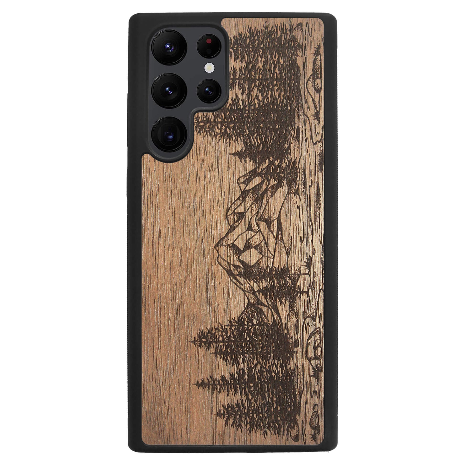 Wooden Case for Samsung Galaxy S22 Ultra Nature