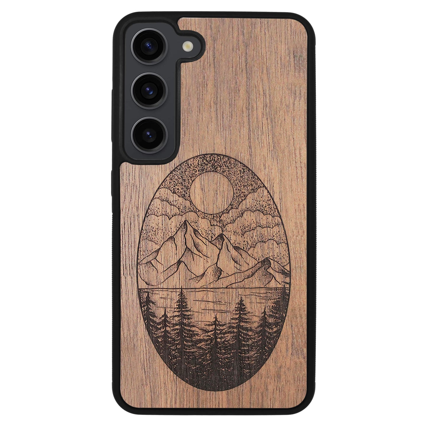 Wooden Case for Samsung Galaxy S23 Landscape
