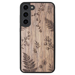 Wooden Case for Samsung Galaxy S23 Plus Botanical