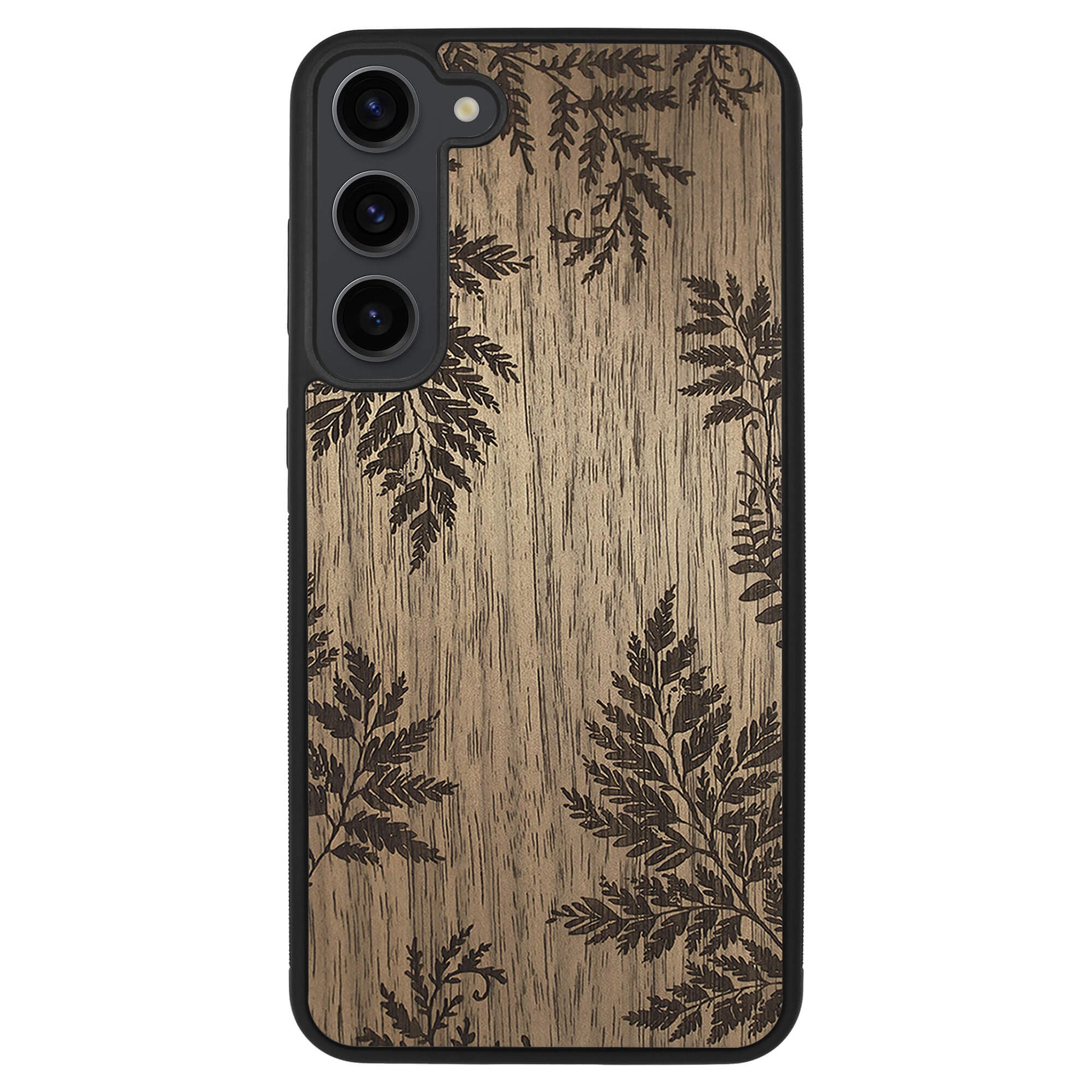 Wooden Case for Samsung Galaxy S23 Plus Botanical Fern