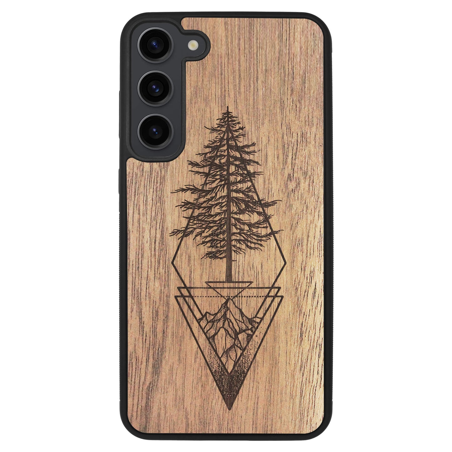 Wooden Case for Samsung Galaxy S23 Plus Picea