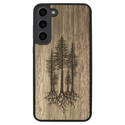 Wooden Case for Samsung Galaxy S23 Plus Pines