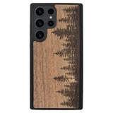 Wooden Case for Samsung Galaxy S23 Ultra Forest