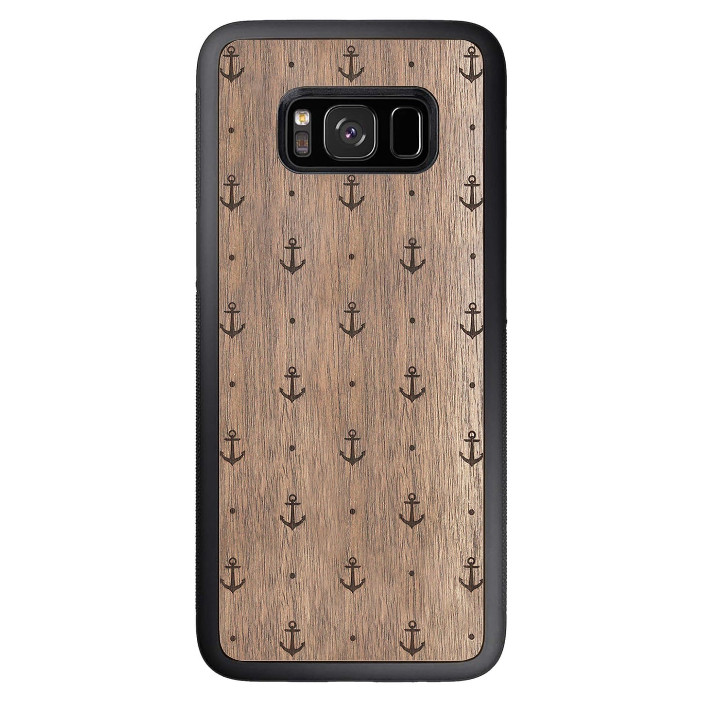 Wooden Case for Samsung Galaxy S8 Anchor