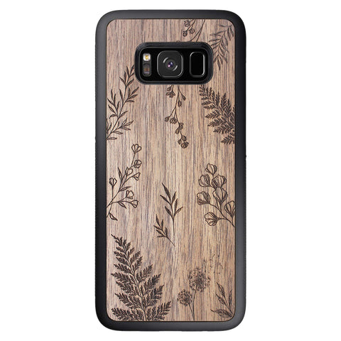 Wooden Case for Samsung Galaxy S8 Botanical