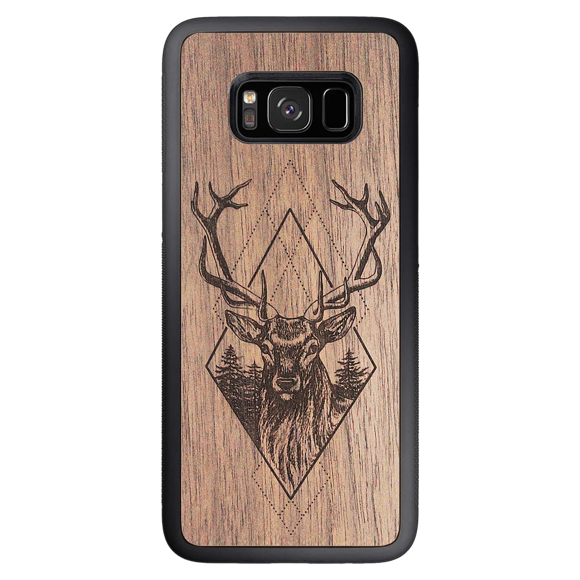 Wooden Case for Samsung Galaxy S8 Deer