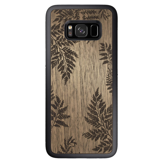 Wooden Case for Samsung Galaxy S8 Botanical Fern