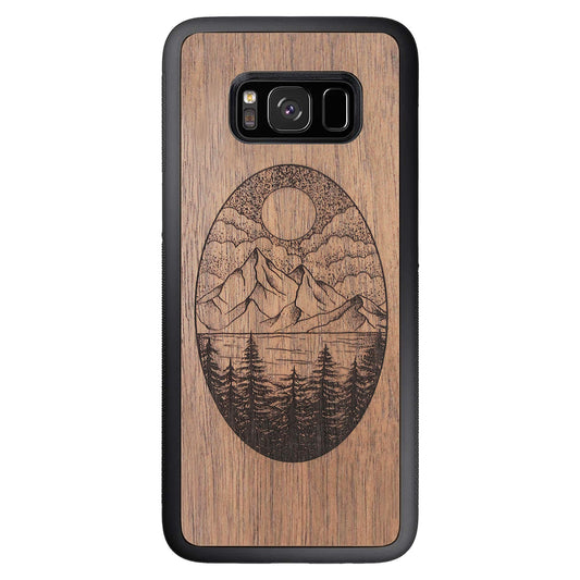 Wooden Case for Samsung Galaxy S8 Landscape