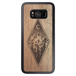 Wooden Case for Samsung Galaxy S8 Mountain Night