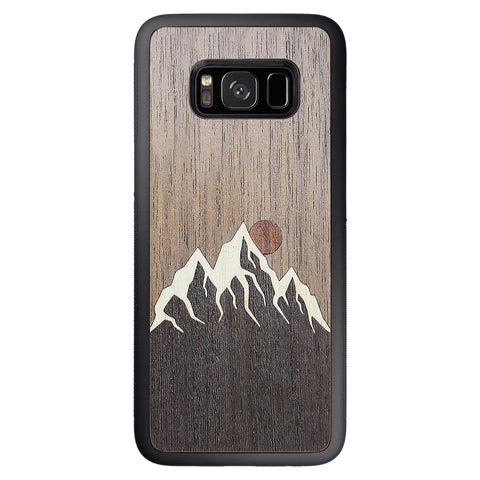 Wooden Case for Samsung Galaxy S8 Mountain