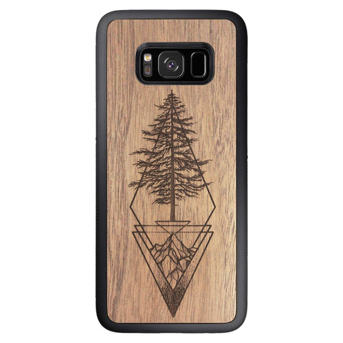 Wooden Case for Samsung Galaxy S8 Picea