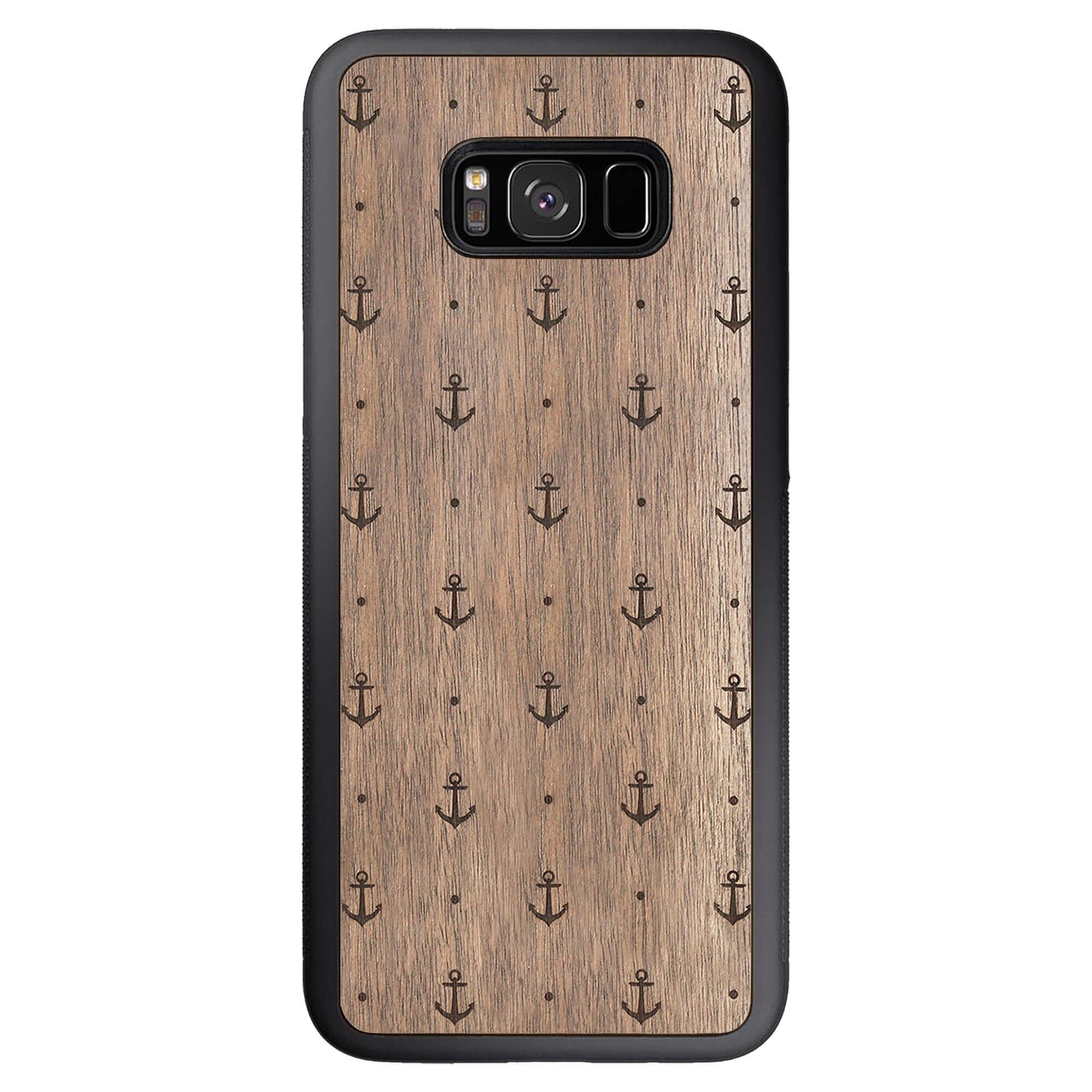 Wooden Case for Samsung Galaxy S8 Plus Anchor