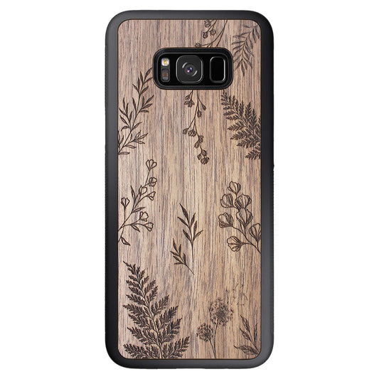 Wooden Case for Samsung Galaxy S8 Plus Botanical