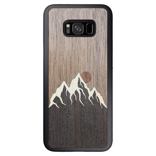 Wooden Case for Samsung Galaxy S8 Plus Mountain