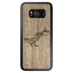 Wooden Case for Samsung Galaxy S8 Whale