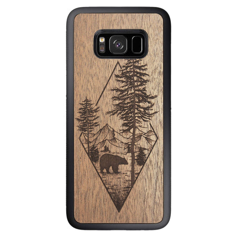 Wooden Case for Samsung Galaxy S8 Woodland