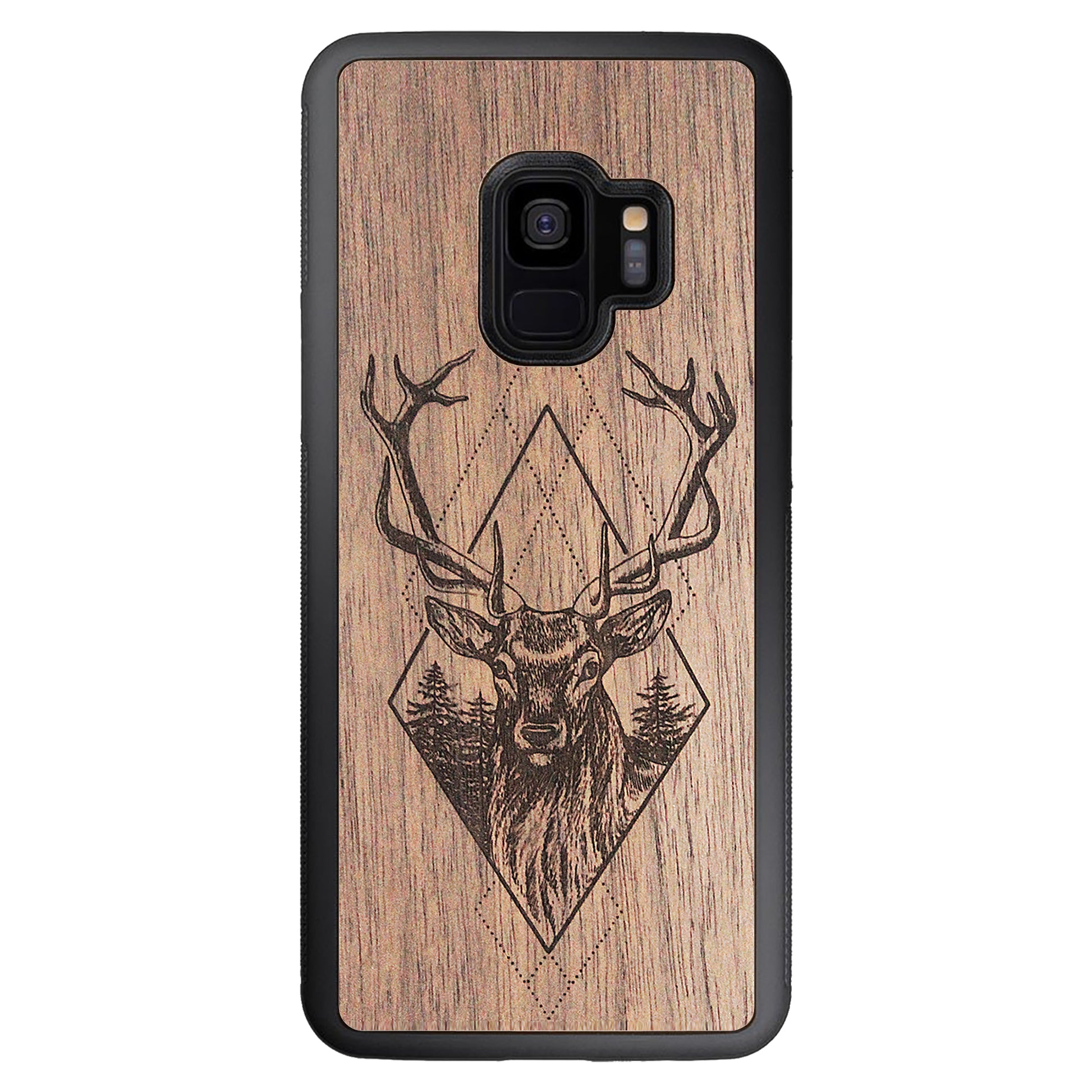 Wooden Case for Samsung Galaxy S9 Deer