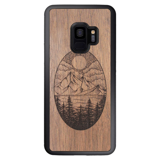 Wooden Case for Samsung Galaxy S9 Landscape