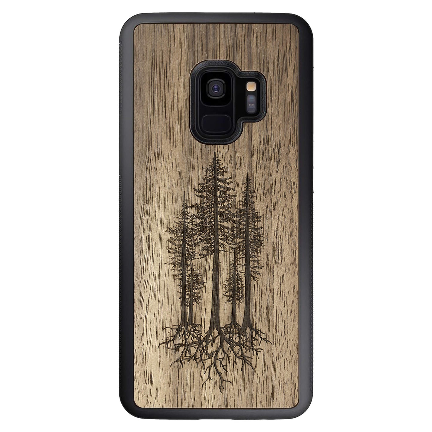 Wooden Case for Samsung Galaxy S9 Pines
