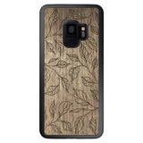 Wooden Case for Samsung Galaxy S9 Botanical Leaves